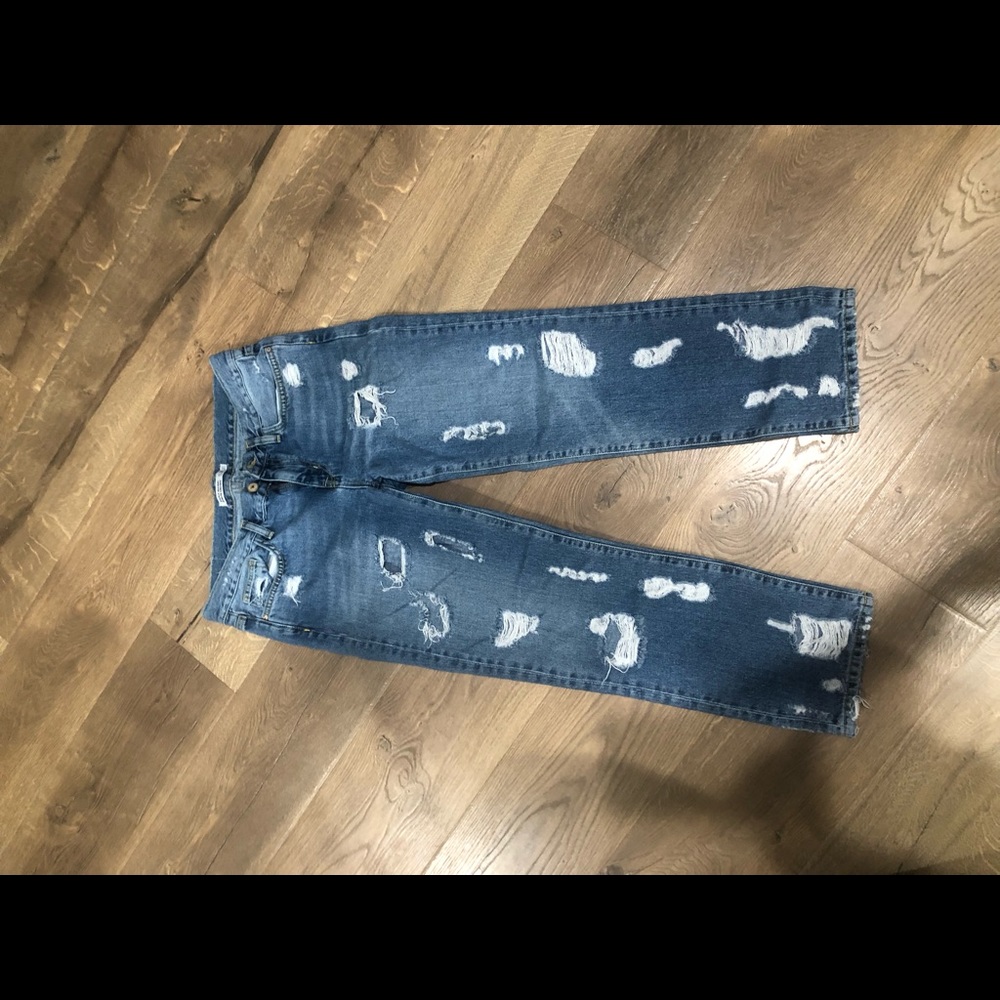 Zara denim - distressed